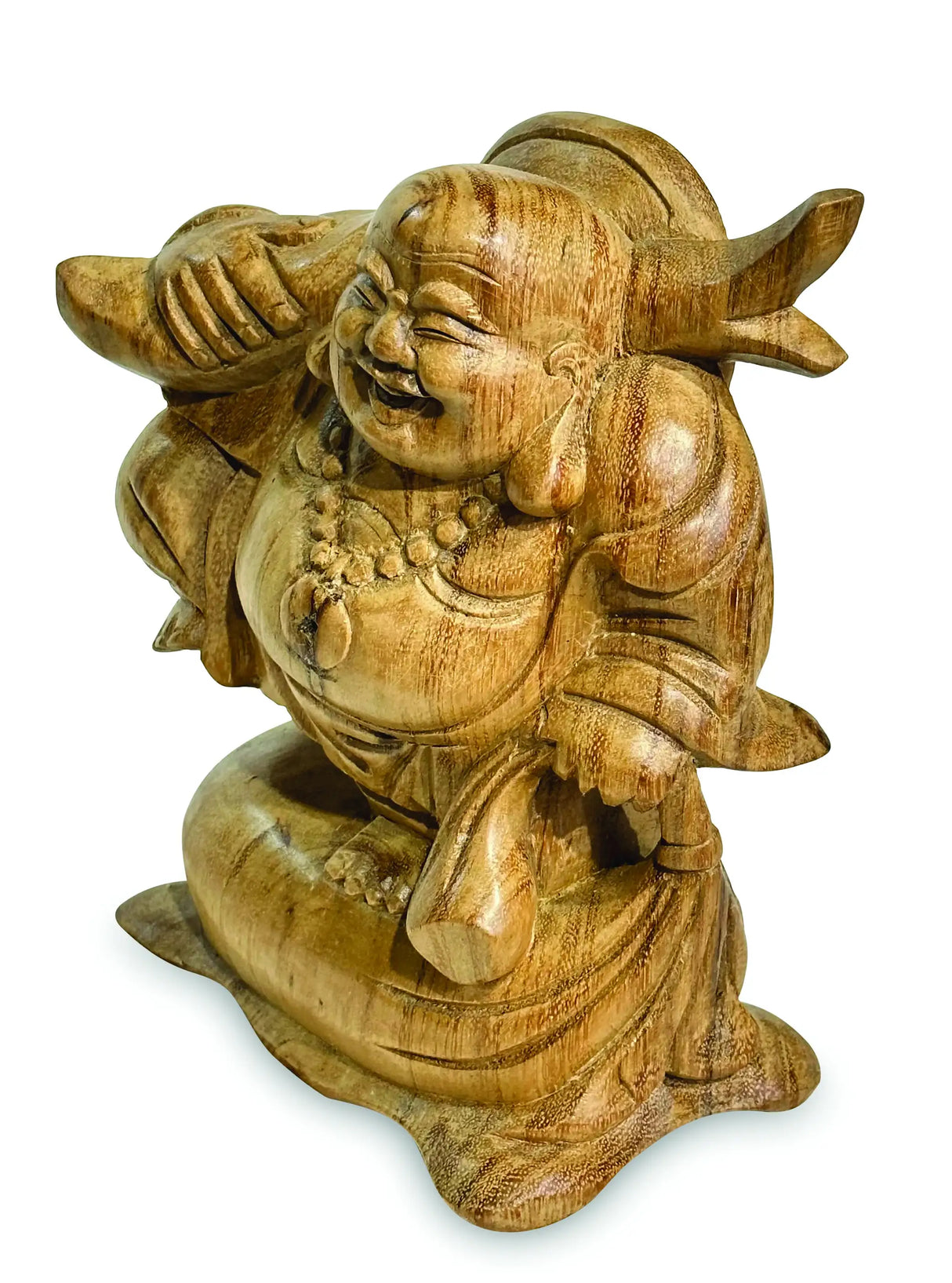 LAUGHING BUDDHA SCULPTURE 20CM