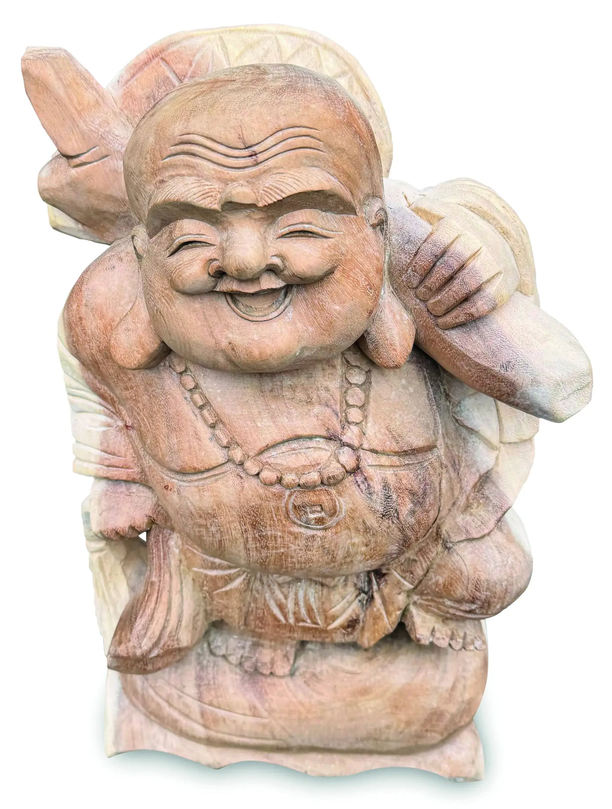 LAUGHING BUDDHA SCULPTURE 40CM