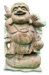 LAUGHING BUDDHA SCULPTURE 40CM