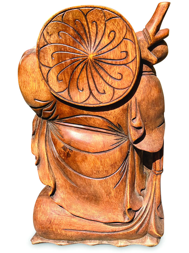 LAUGHING BUDDHA SCULPTURE 40CM