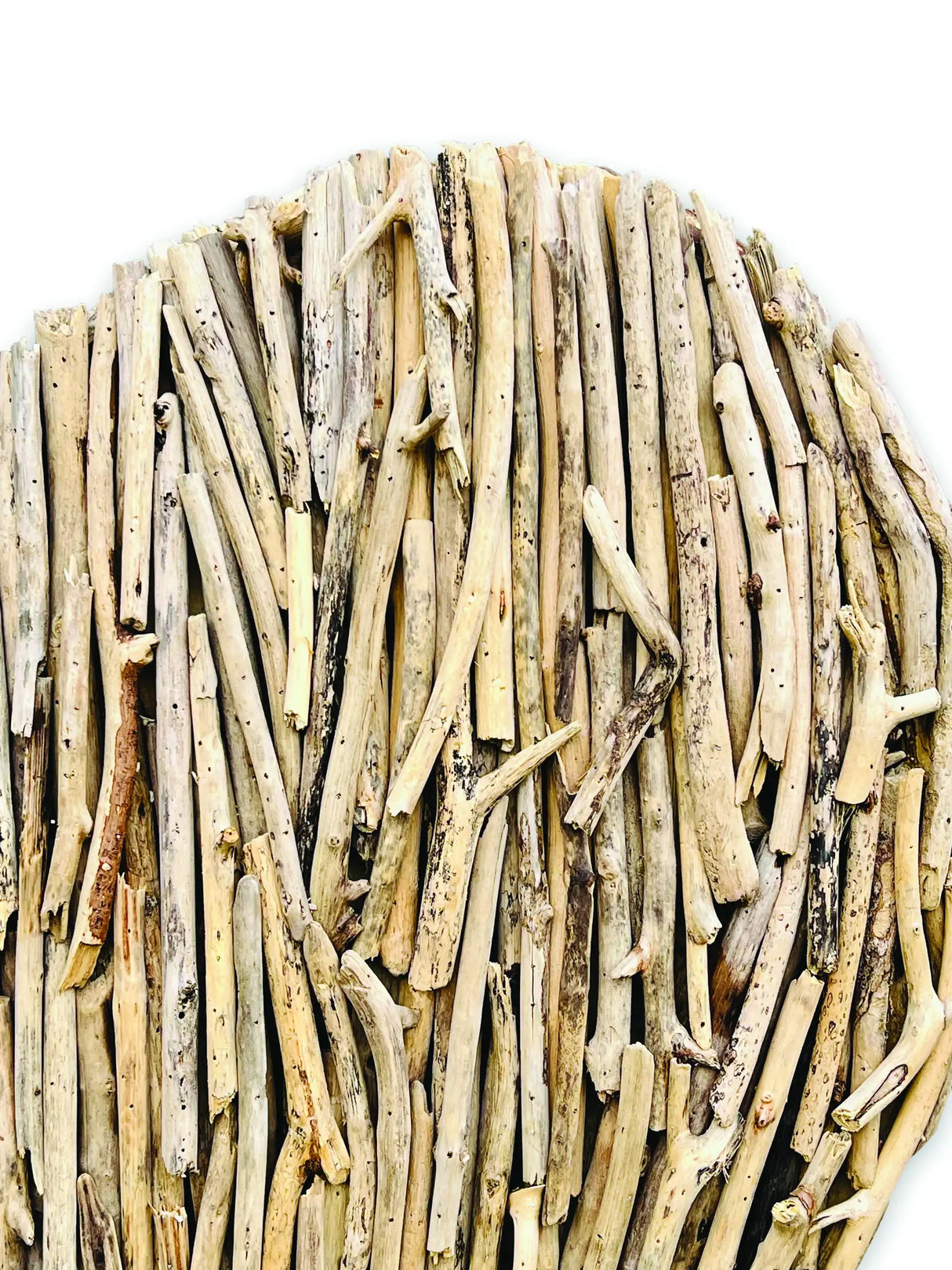 DRIFTWOOD WALL HEART 90X90CM