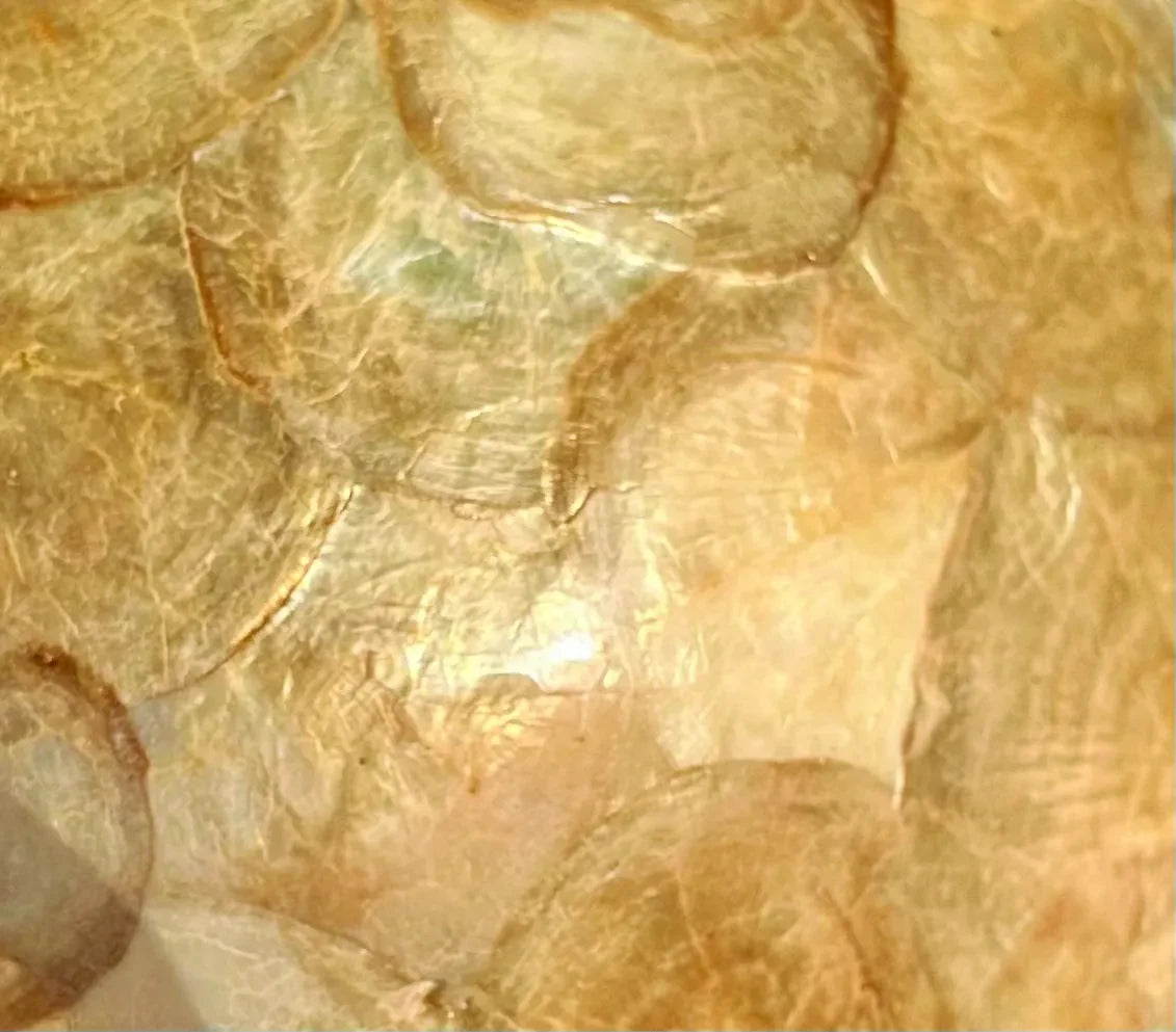 PEARL INLAY COCONUT SHELL BOWL GOLD