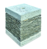 BALI PARASOL BASE WITH TERRAZZO AND SLATE LARGE