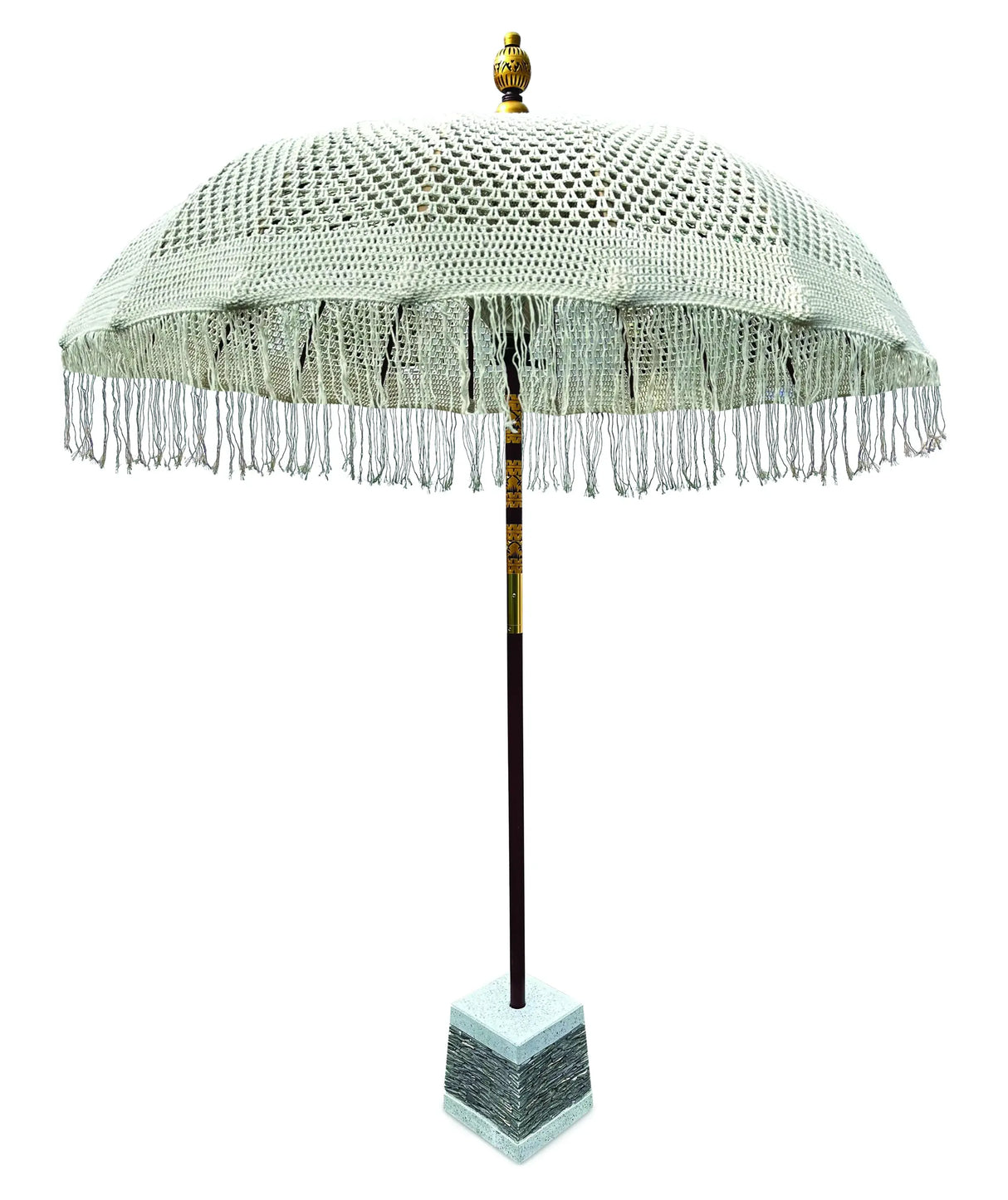 BALI PARASOL BASE WITH TERRAZZO AND SLATE LARGE
