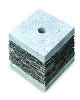 BALI PARASOL BASE WITH TERRAZZO AND SLATE LARGE