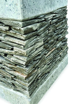 BALI PARASOL BASE WITH TERRAZZO AND SLATE LARGE