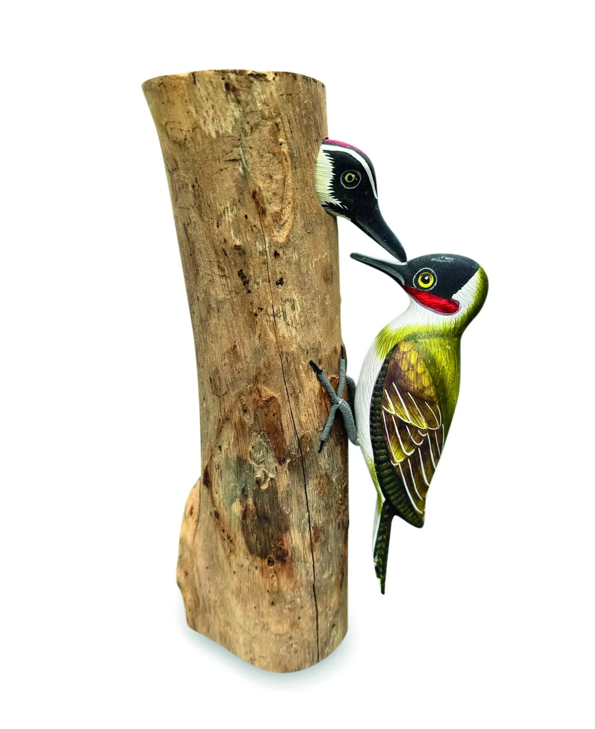 WOOD PECKER AND CHICK LARGE 28CM