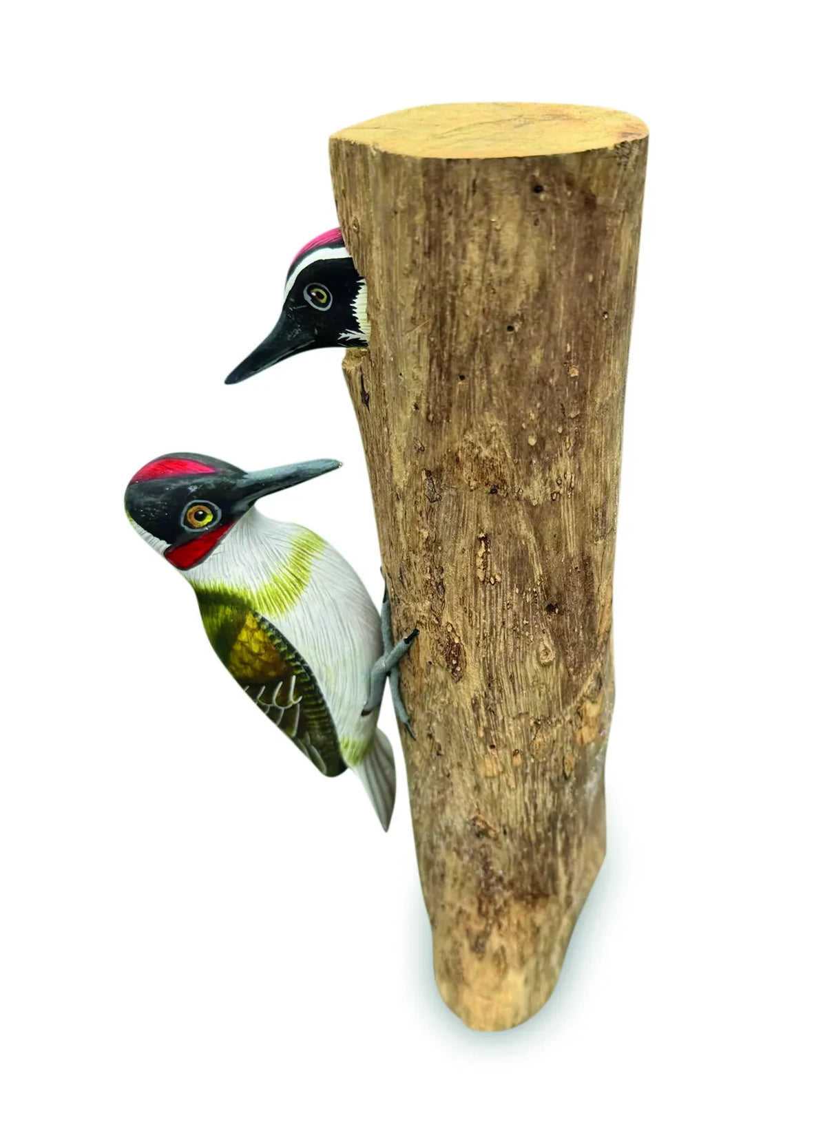 WOOD PECKER AND CHICK LARGE 28CM