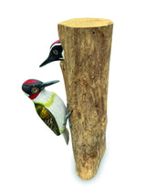 WOOD PECKER AND CHICK LARGE 28CM