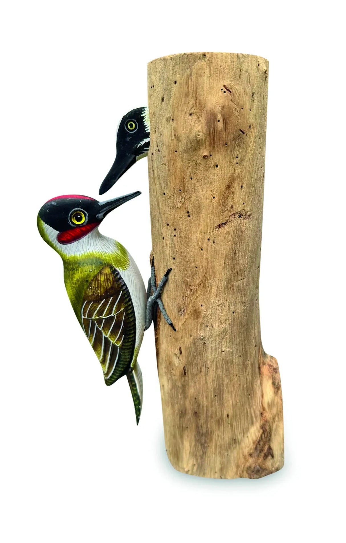 WOOD PECKER AND CHICK LARGE 28CM