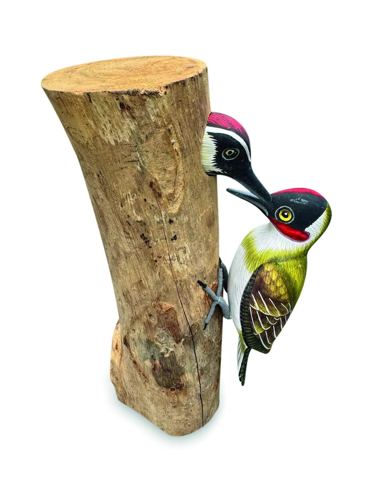 WOOD PECKER AND CHICK LARGE 28CM