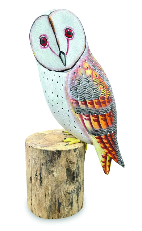 BARN OWL LARGE 30CM