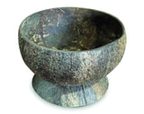NATURAL COCONUT BOWL WITH COCONUT BASE