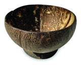NATURAL COCONUT BOWL WITH COCONUT BASE
