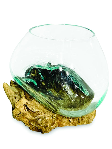 ROOT WITH GLASS BOWL SMALL