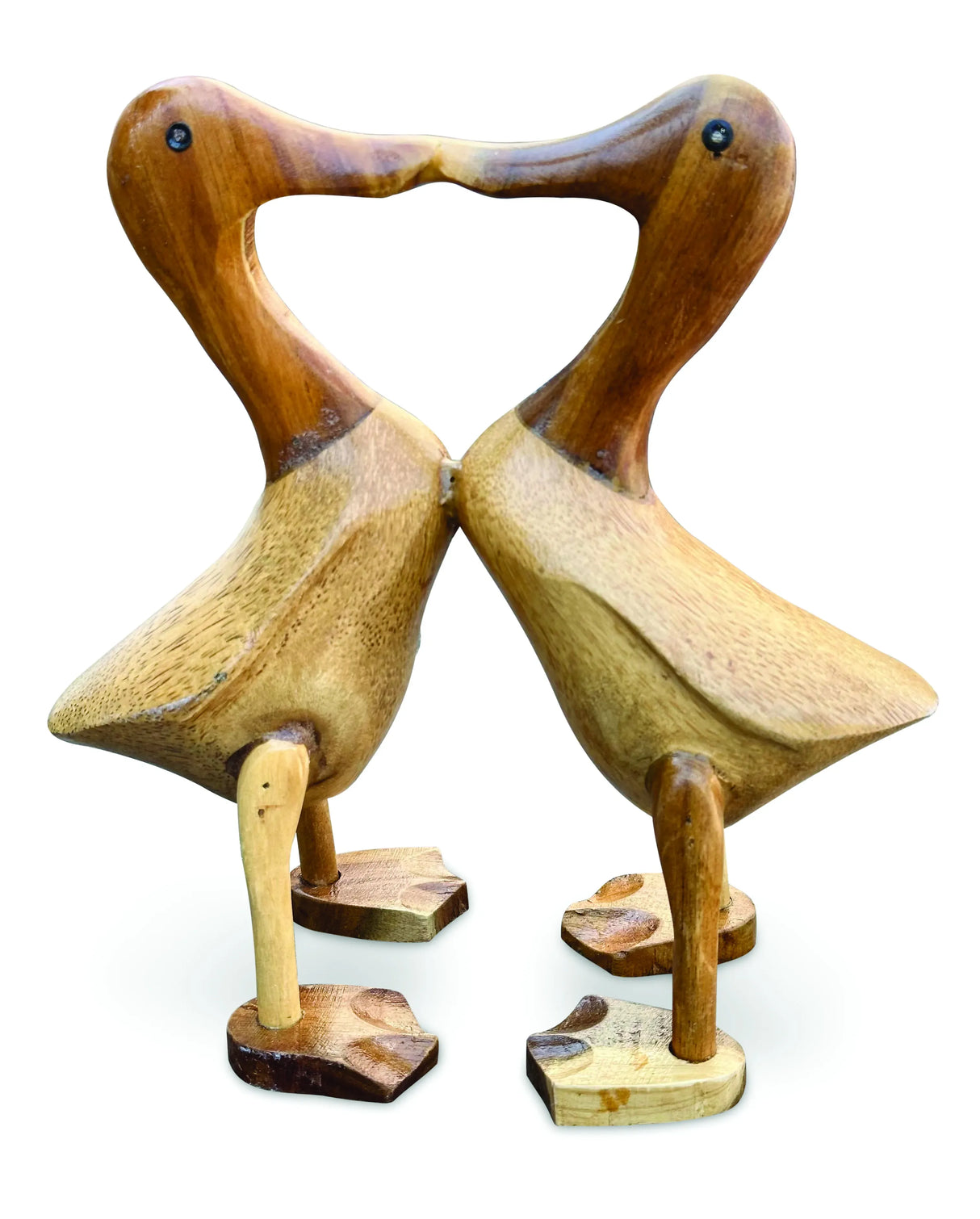 KISSING DUCK PAIR 25CM