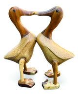 KISSING DUCK PAIR 25CM