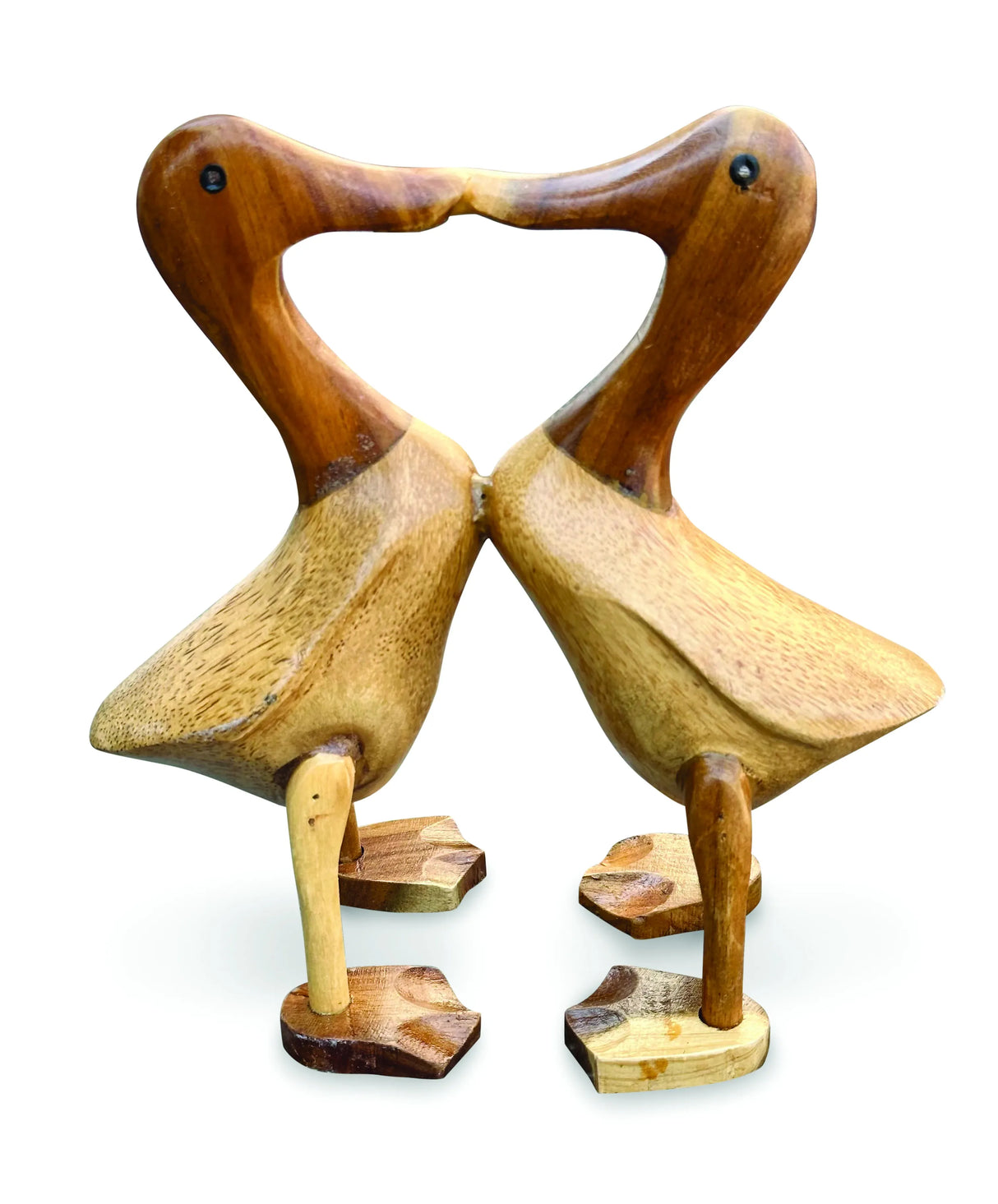 KISSING DUCK PAIR 25CM
