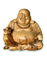 HAPPY BUDDHA SCULPTURE 20CM
