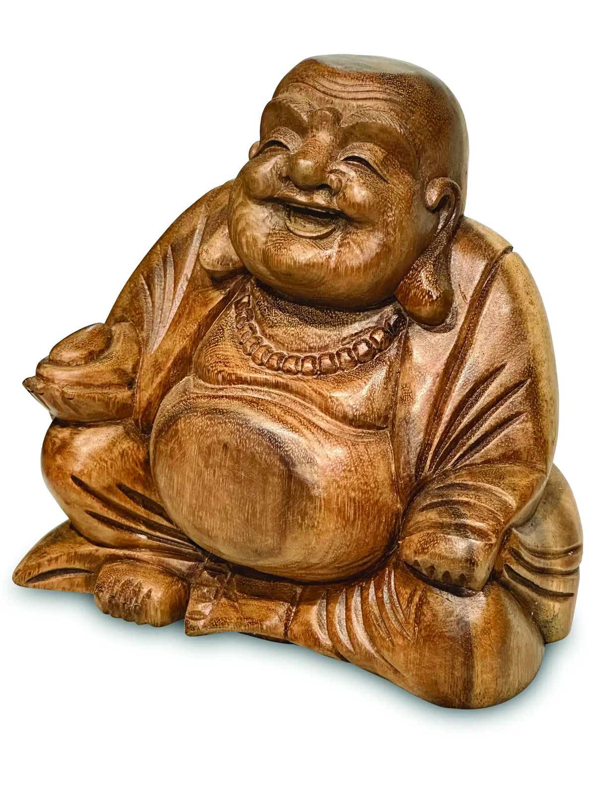 HAPPY BUDDHA SCULPTURE 20CM