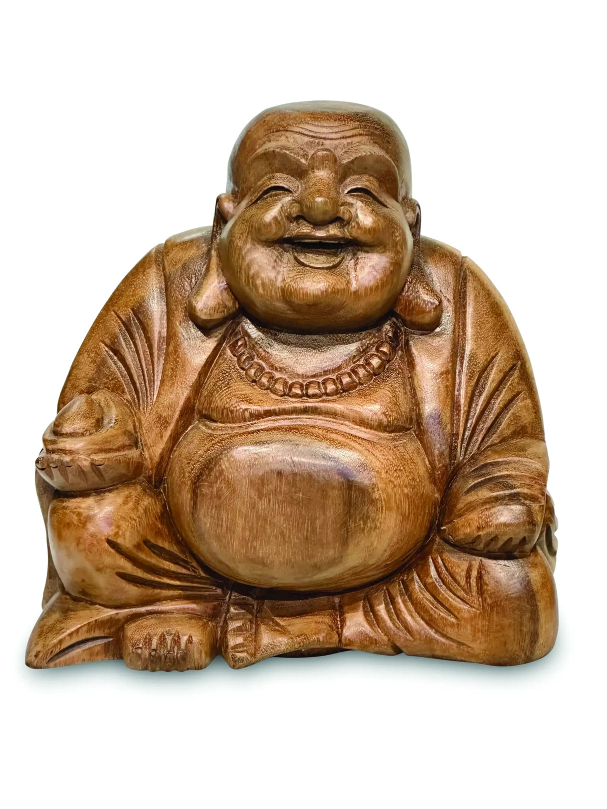 HAPPY BUDDHA SCULPTURE 20CM