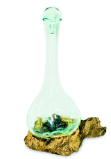 ROOT MOLTEN GLASS GIANT/LARGE DECANTER 55CM