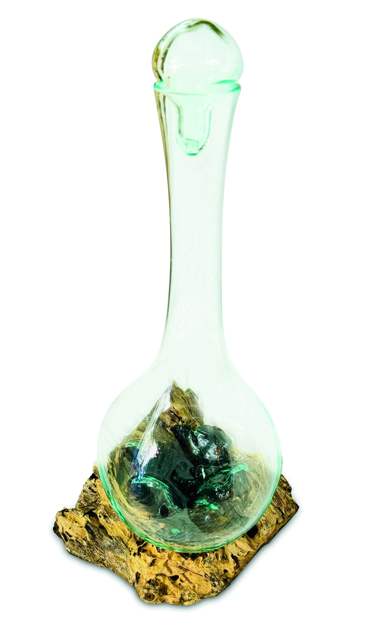 ROOT MOLTEN GLASS GIANT/LARGE DECANTER 55CM