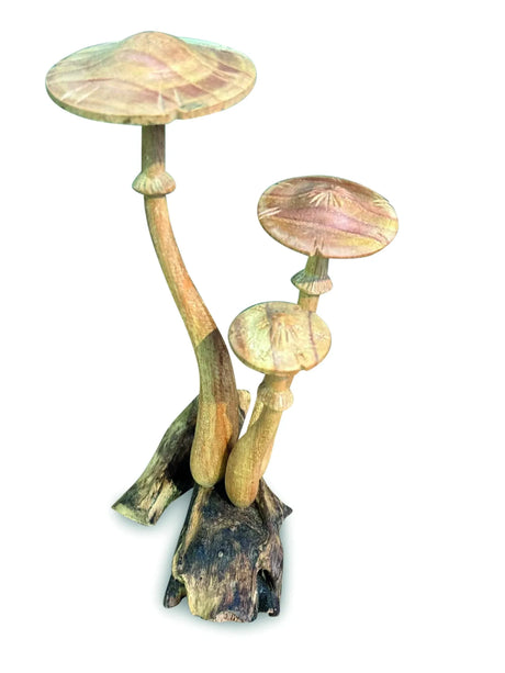 HONEYCUP MUSHROOM SCULPTURE 20cm.