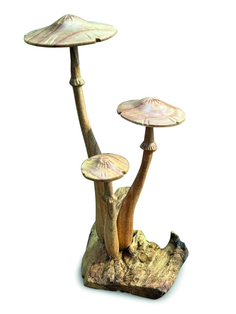HONEYCUP MUSHROOM SCULPTURE 20cm.