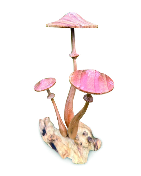 HONEYCUP MUSHROOM SCULPTURE 20cm.