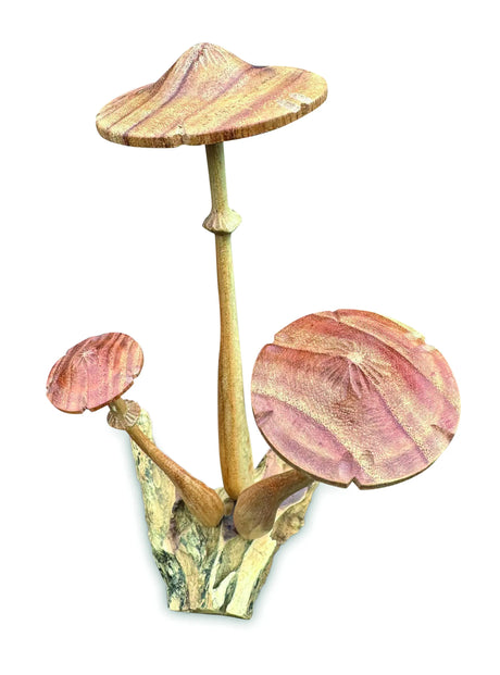 HONEYCUP MUSHROOM SCULPTURE 20cm.