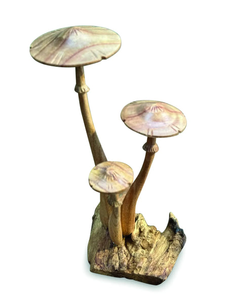 HONEYCUP MUSHROOM SCULPTURE 20cm.