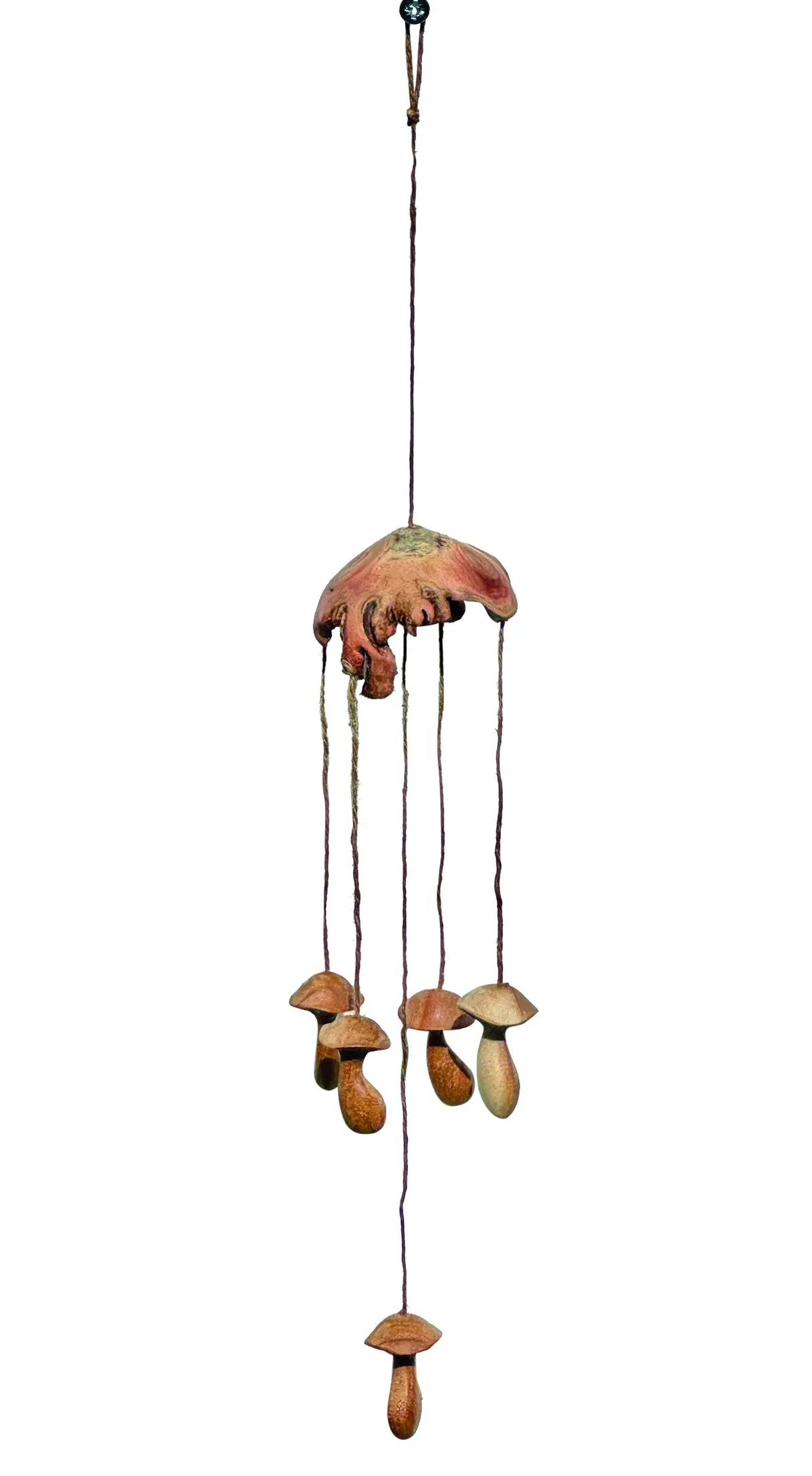 WILD MUSHROOM SCULPTURE WIND CHIME (silent)