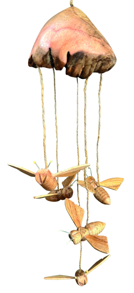 SILENT BEE WIND CHIME
