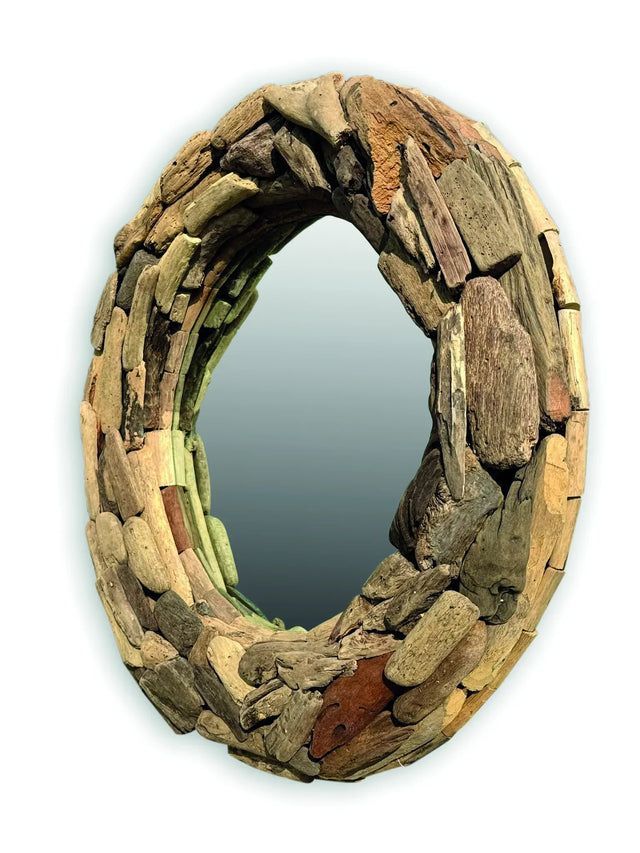 BEACH COMBER ROUND MIRROR 60 cm