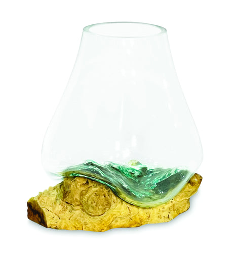 ROOT WITH GLASS BOWL MEDIUM