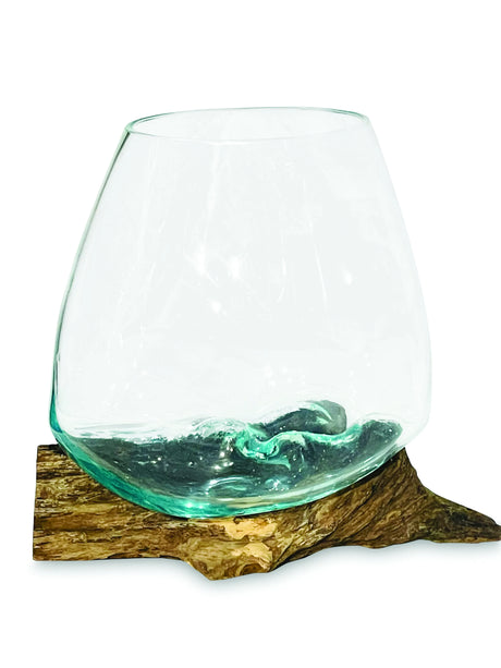 ROOT WITH GLASS BOWL LARGE