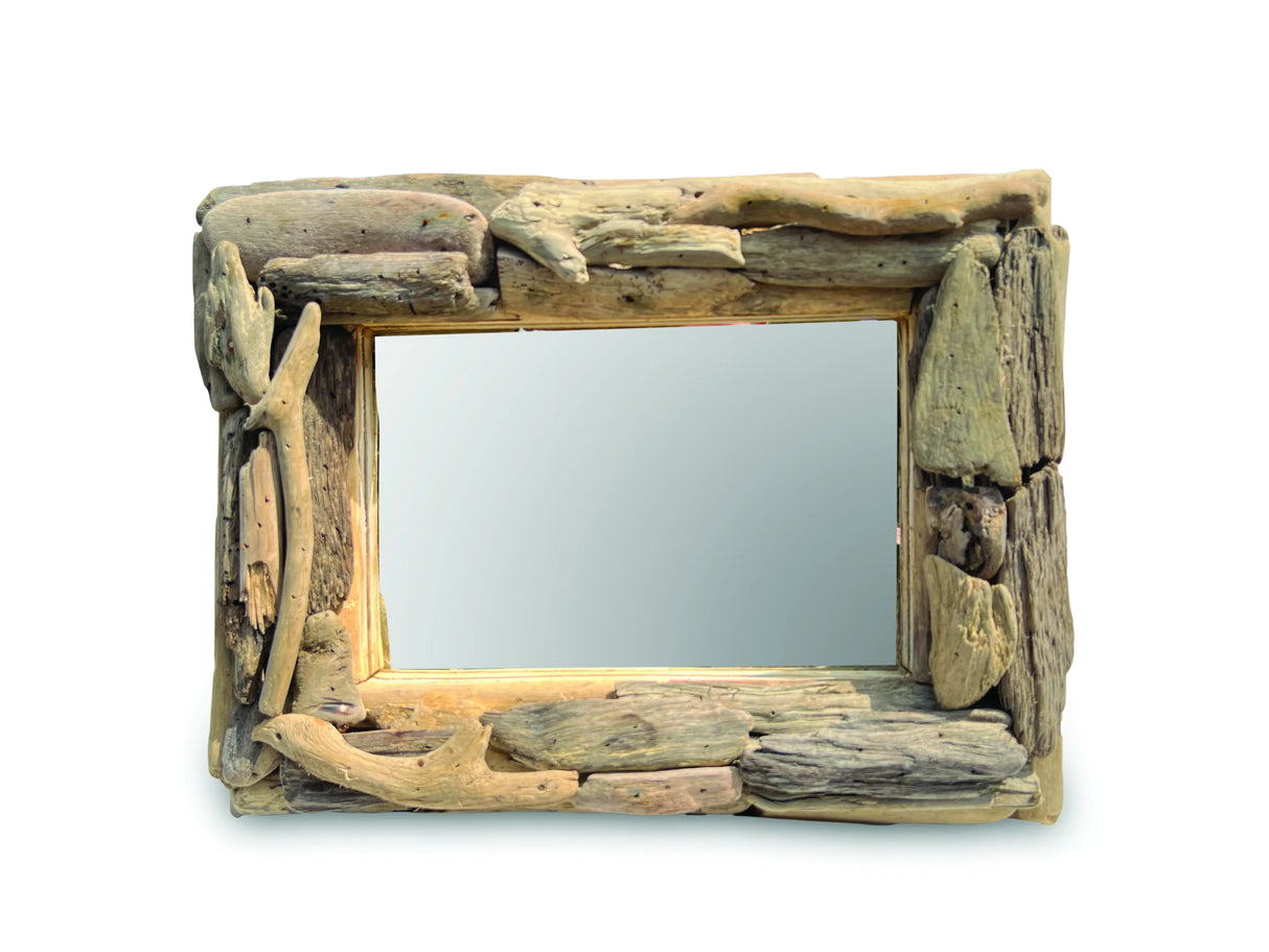 DRIFTWOOD MIRROR 40CM (mini rectangle)