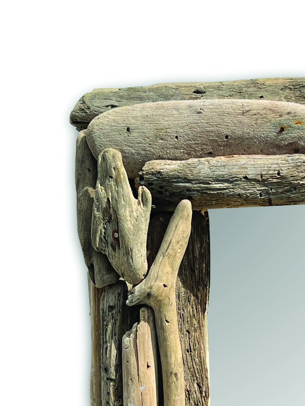 DRIFTWOOD MIRROR 40CM (mini rectangle)