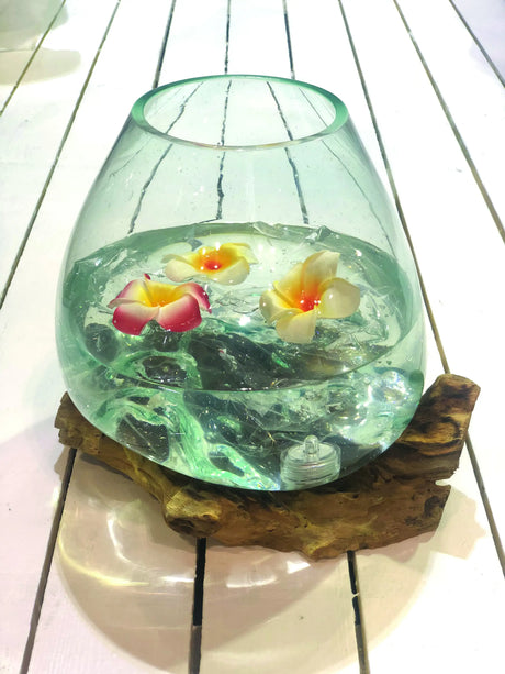 ROOT WITH GLASS BOWL EXTRA LARGE