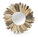 DRIFTWOOD ROUND MIRROR 60CM