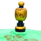 BALI SUN PARASOL MINT AND GOLD KNOCK DOWN