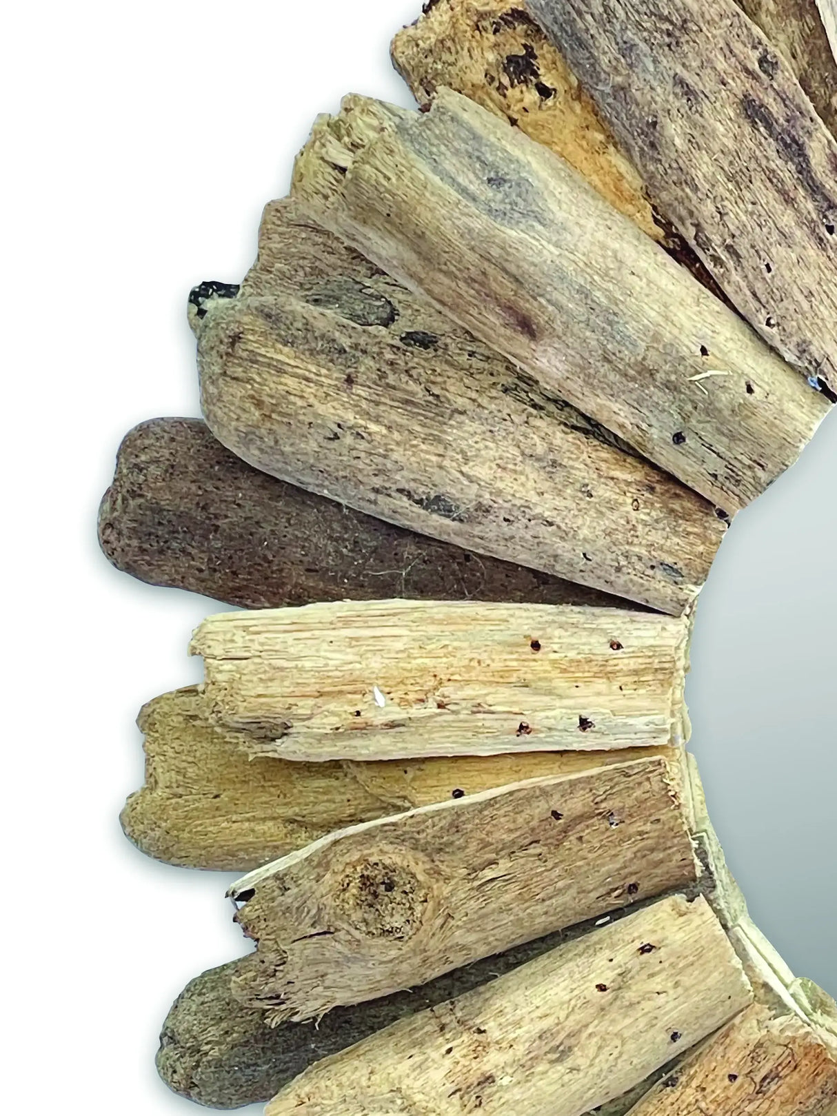 DRIFTWOOD ROUND MIRROR 40cm