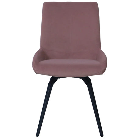 Medway Swivel Chair Dusky Pink