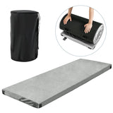 Waterproof Roll up Lightweight Memory Foam Camping Mattress with Carrying Bag-Grey