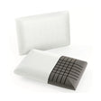 2 Pieces Bamboo Charcoal Memory Foam Pillow for Pain Relief Sleeping