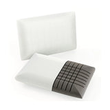 2 Pieces Bamboo Charcoal Memory Foam Pillow for Pain Relief Sleeping