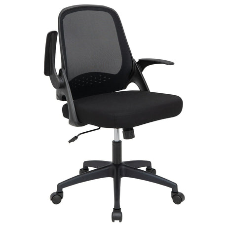 360Swivel Mesh Office Chair with Flip-up Armrest for Home & Office