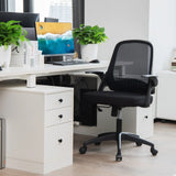 360Swivel Mesh Office Chair with Flip-up Armrest for Home & Office