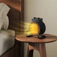 HOMCOM 2000W Portable Ceramic Electric Heater with Fan - Black